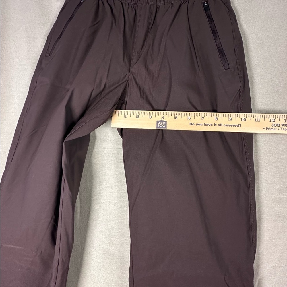 Eddie Bauer women’s brown Fleece Lined elastic waist jogger Pants drawstring - Picture 7 of 12